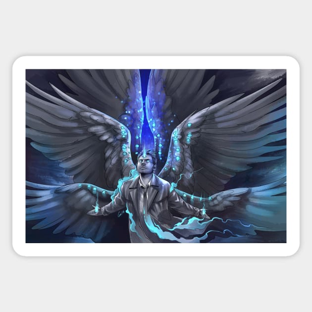 Seraph Castiel Sticker by GioGui